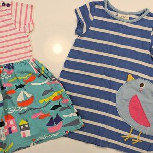 Mini Boden dress bundle, size 2-3Y, short sleeve, play condition